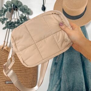 NWT Quilted Belt Bag
